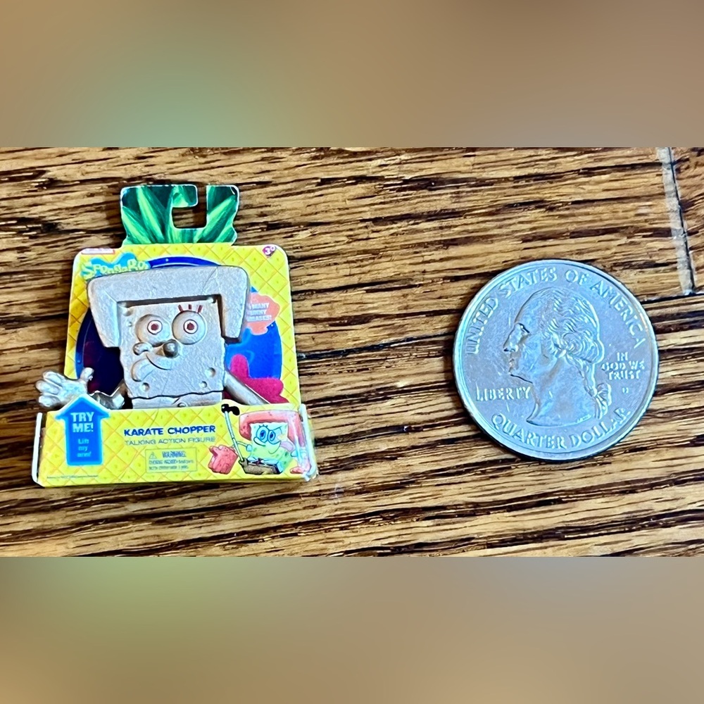 Zuru Toy Mini Brands Gold Karate Chopper Spongebob Mini Rare Limited